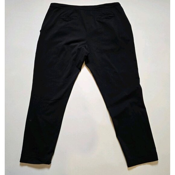 Lululemon On The Fly Pants Black Womens Size 12 Front Back Pockets Missing Draws - Picture 5 of 8